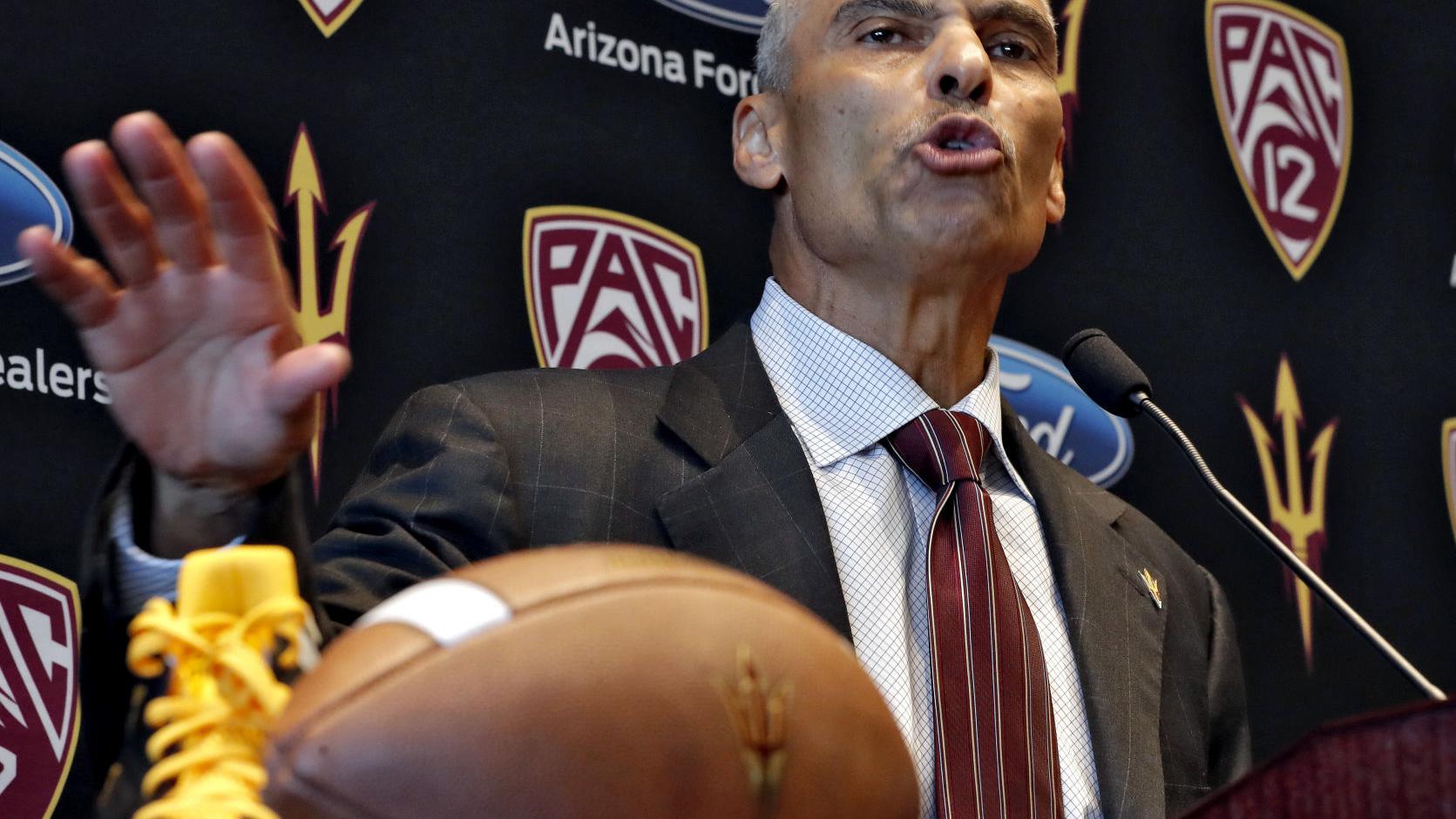 Watch: The best of Herm Edwards' introduction as ASU's head coach